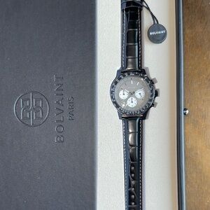 Black and Silver Men's Watch